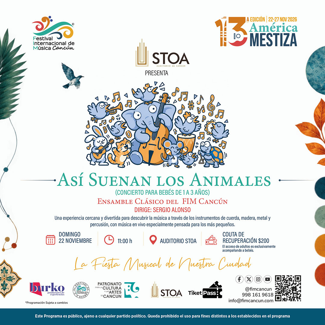 Así suenan los animales (Concierto para bebés de 1 a 3 años)