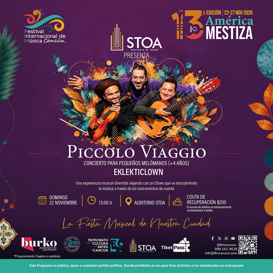 Piccolo Viaggio (Concierto para niños de 4+)
